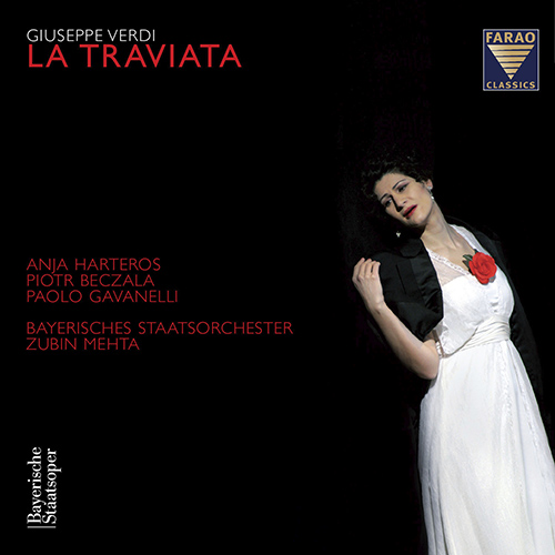 Anja Harteros La Traviata album cover