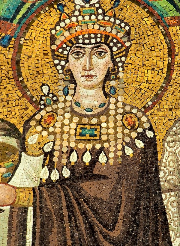 Mosaic of Theodora (photo by Petar Milošević)