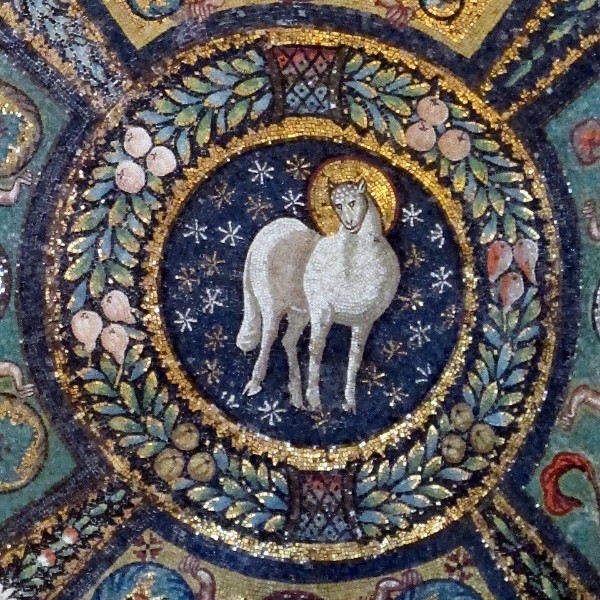 Presbytery lamb detail (Photo by Sailko)