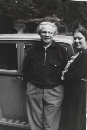 Elsa and Ottorino Respighi