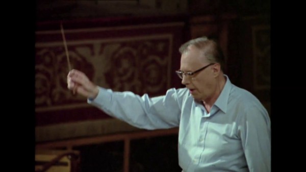 Karl Böhm in rehearsal