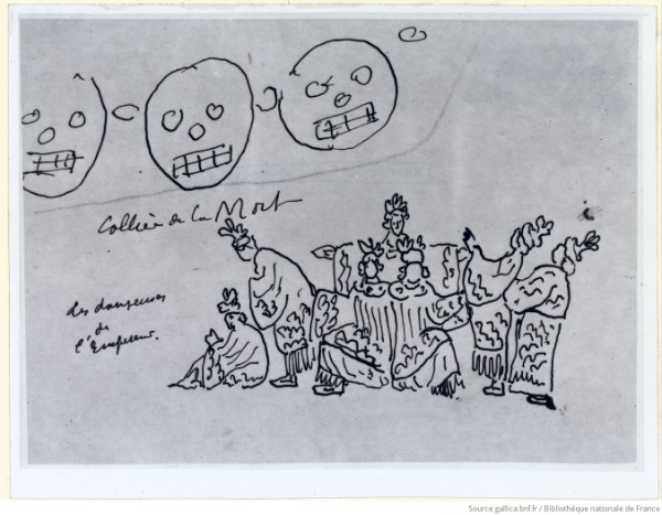 Matisse: Costumes for the dancers and the Emperor (Gallica: btv1b7002923m)