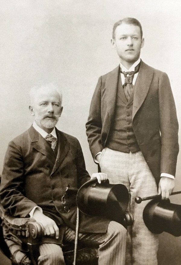 Vladimir “Bob” Davydov and Tchaikovsky, 1892