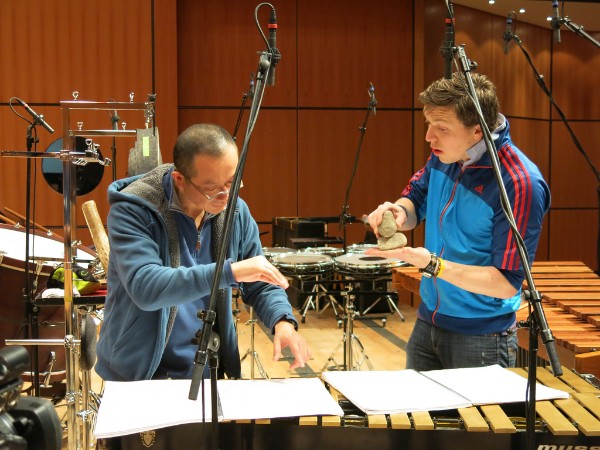 Tan Dun and Martin Grubinger