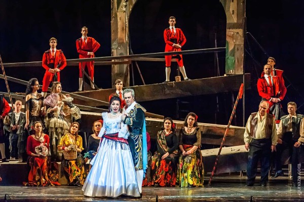 Carmen and the toreadors, 2024 (Ukrainian National Opera)