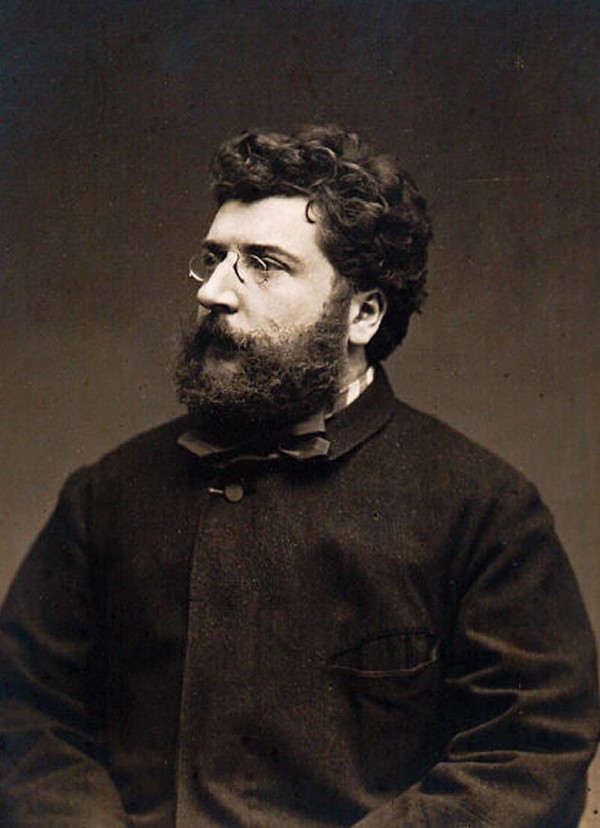 Georges Bizet, 1875 (Photo by Étienne Carjat)
