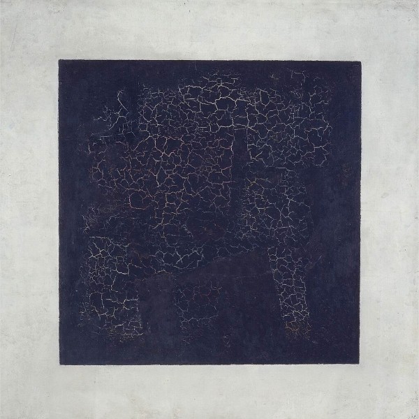 Kazimir Malevich: Black Square, 1915 (Moscow: Tretyakov Gallery)