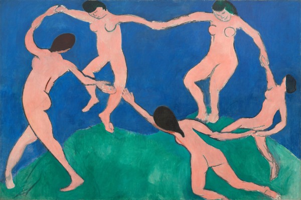 Matisse: La Danse (1), 1909 (New York: Museum of Modern Art)