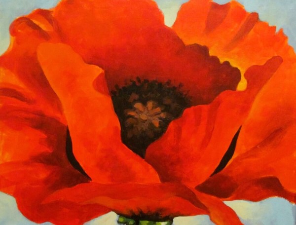 O’Keeffe: Red Poppy, 1927