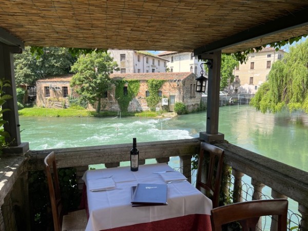 Lucas Wong's favourite place for lunch in Sacile, Italy - Ristorante Cellini