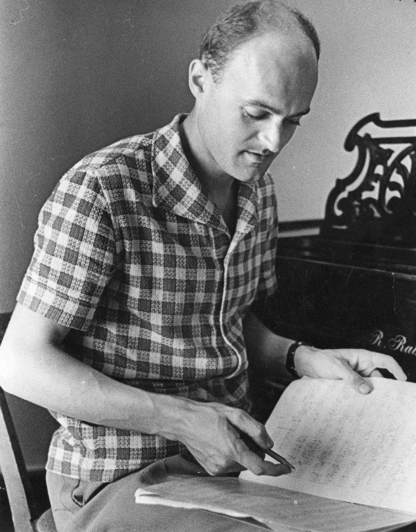 The young Arvo Pärt