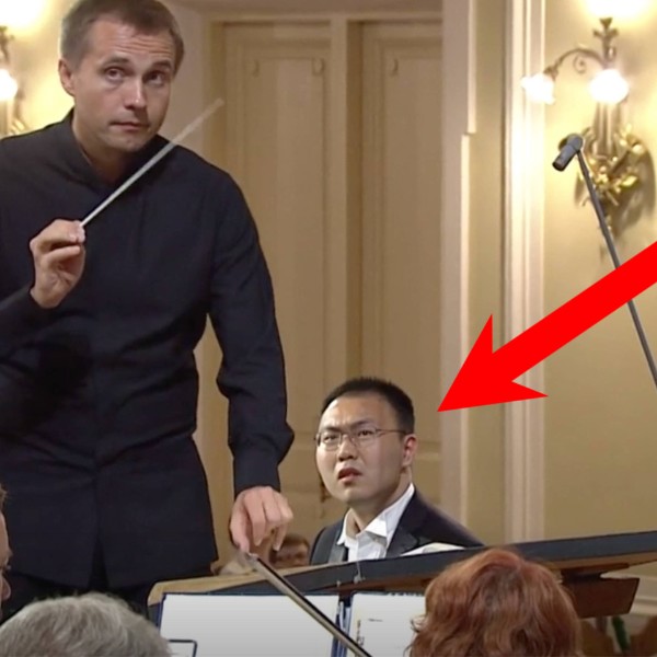 Tianxu An at the 2019 International Tchaikovsky Competition