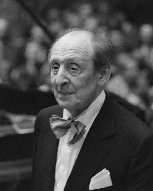 Vladimir Horowitz in 1986