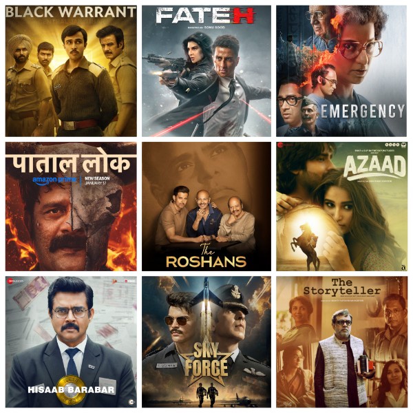 Bollywood movies collage
