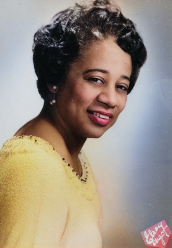 Betty Jackson King (colourized)