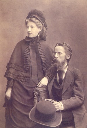 Elisabeth von Herzogenberg and her husband