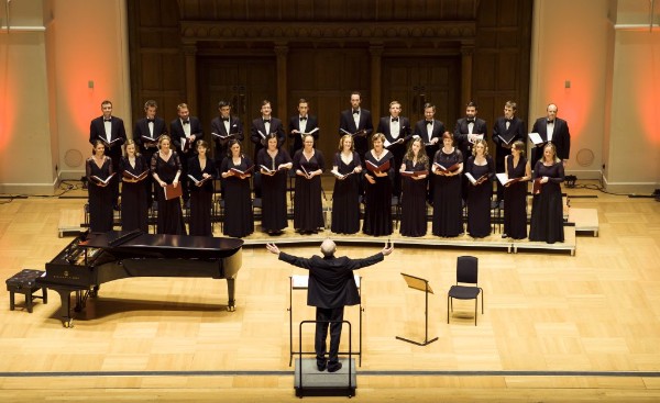John Rutter with the Cambridge Singers