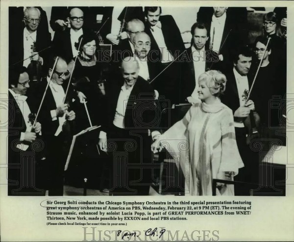 Georg Solti with the Chicago Symphony Orchestra