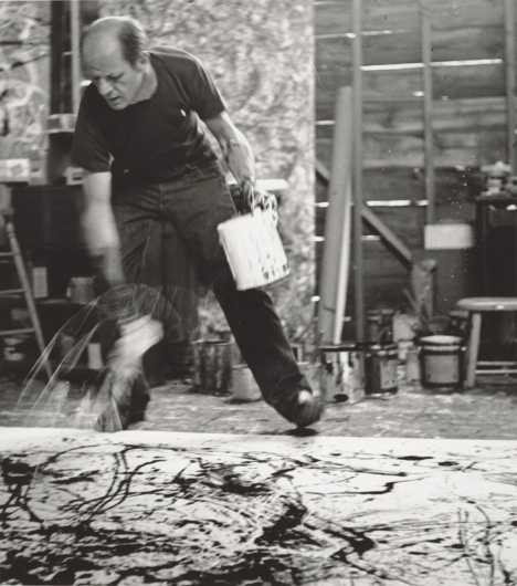 Hans Namuth: Jackson Pollock, 1950 (Center for Creative Photography, University of Arizona)