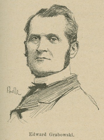 Aleksander Józef Grabowski, Konstancja Gładkowska's husband