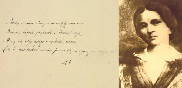 Konstancja Gładkowska's handwriting