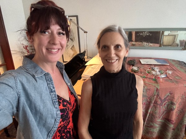 Cheryl Duvall and Linda Catlin