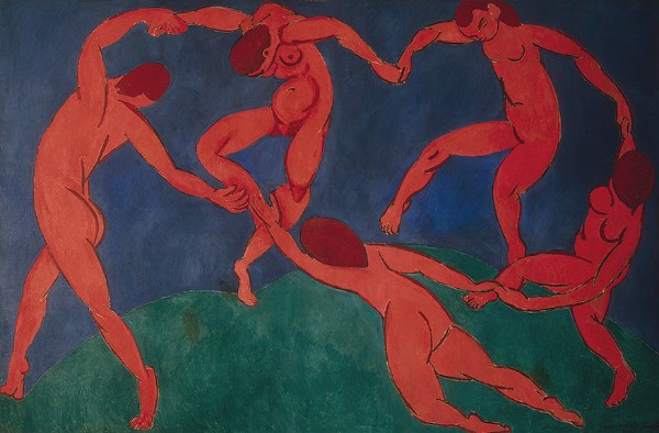 Henri Matisse: La Danse. 1910 (St Petersburg: The Hermitage)