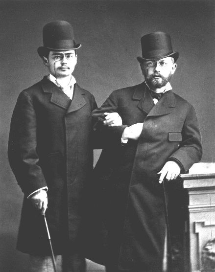 Yosif Kotek with Tchaikovsky