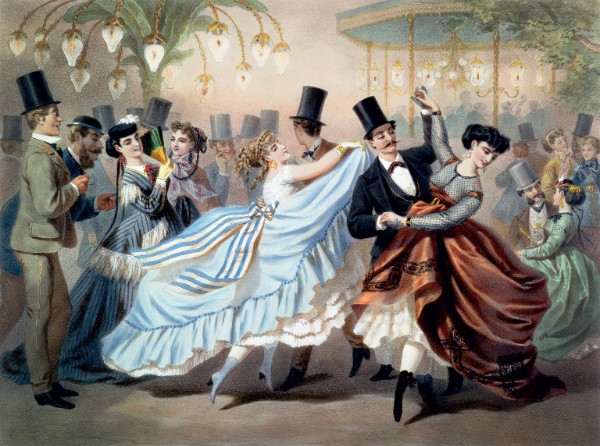 Waltzing in the 19th century