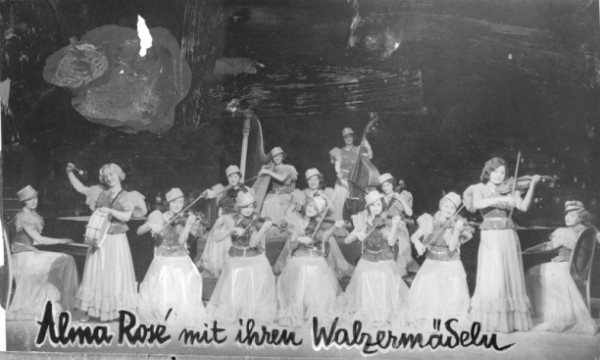 The Viennese Waltz Girls (below: Alma Rosé standing) 1933