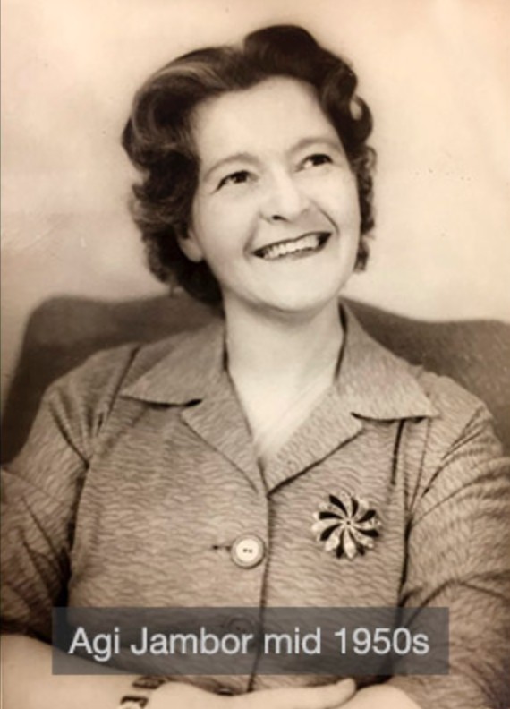 Agi Jambor in the 1960s
