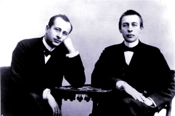 Alexander Siloti and Sergei Rachmaninoff