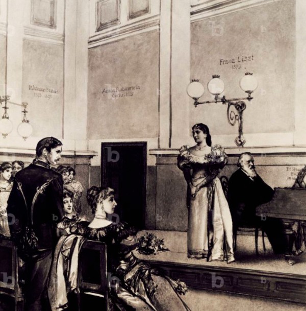 Alice Barbi and Brahms in recital