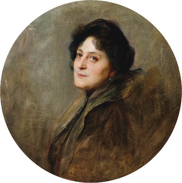 Portrait of Alice Barbi in 1901