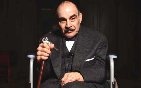David Suchet as Hercule Poirot in Curtain, the last Poirot episode