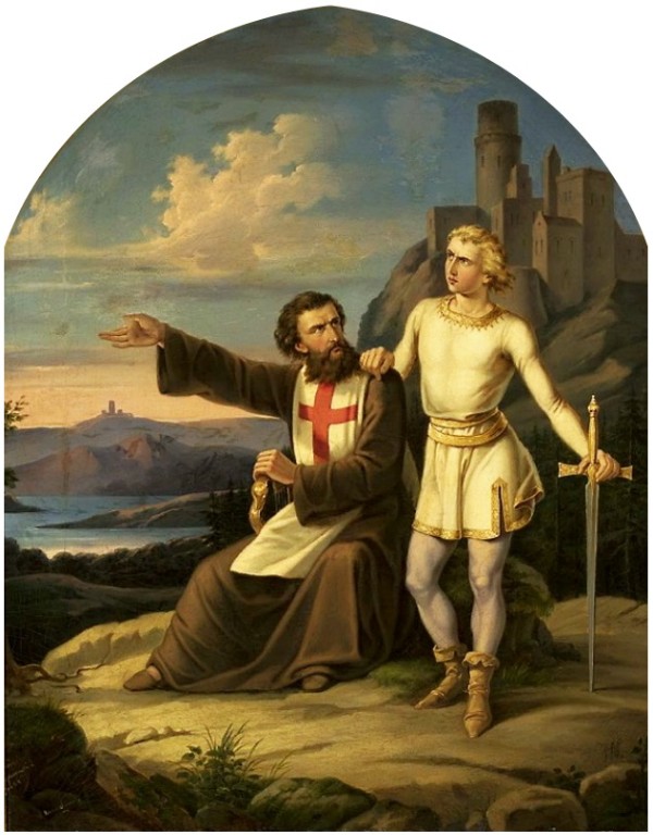 Władysław Majeranowski: Konrad Wallenrod, 1844 (National Museum in Warsaw)