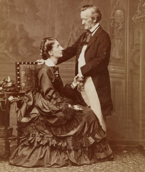 Richard Wagner and Cosima von Bülow Wagner
