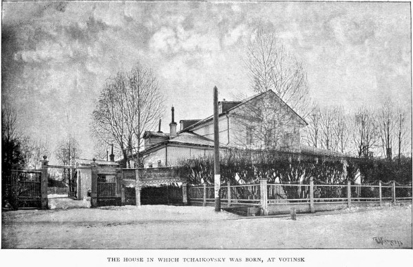 Tchaikovsky's childhood home