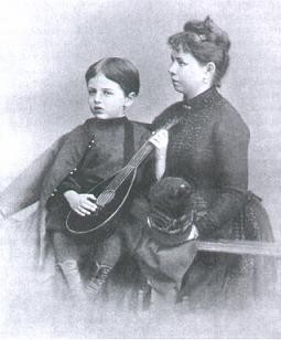 Georgy and his adoptive mother Olga