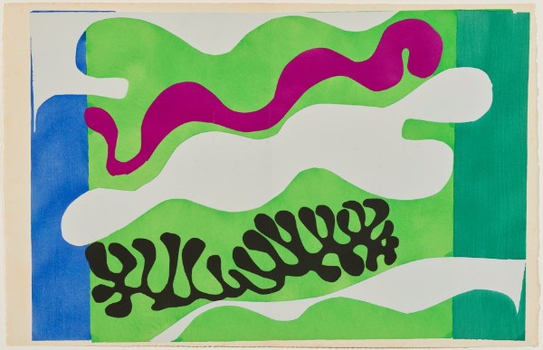 Matisse: Jazz: The Lagoon, p. XVIII, 1947