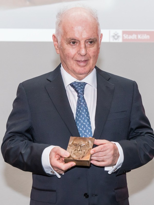 Award of the Konrad Adenauer Prize of the City of Cologne 2019 to Daniel Barenboim