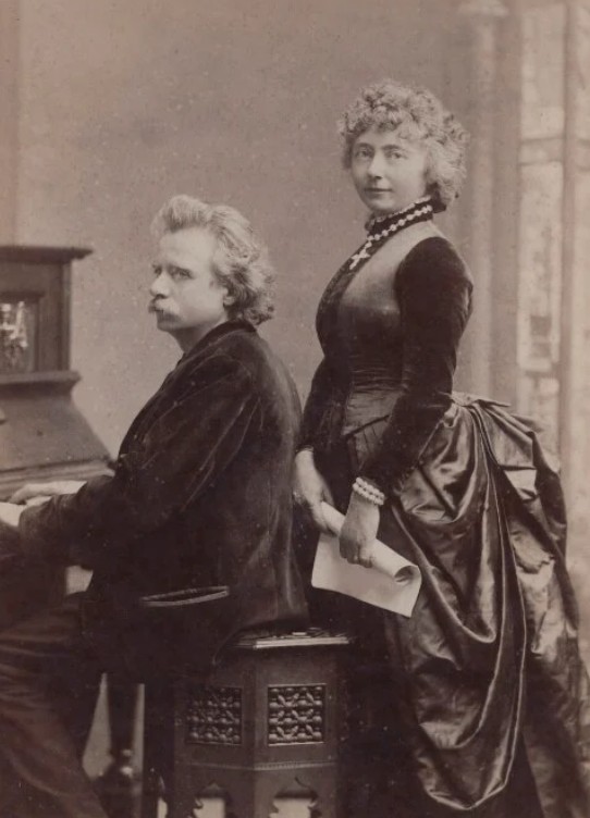Edvard and Nina Hagerup Grieg