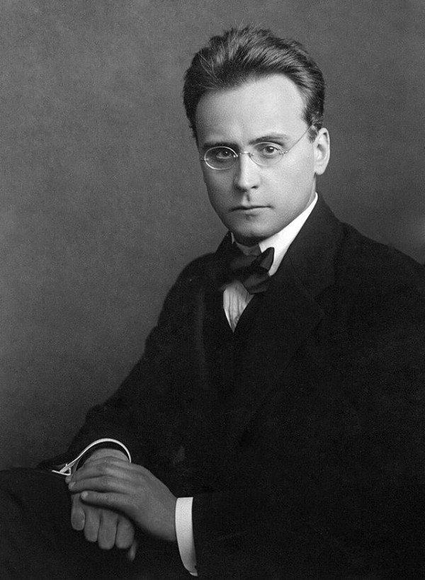 Anton Webern in Stettin, October 1912