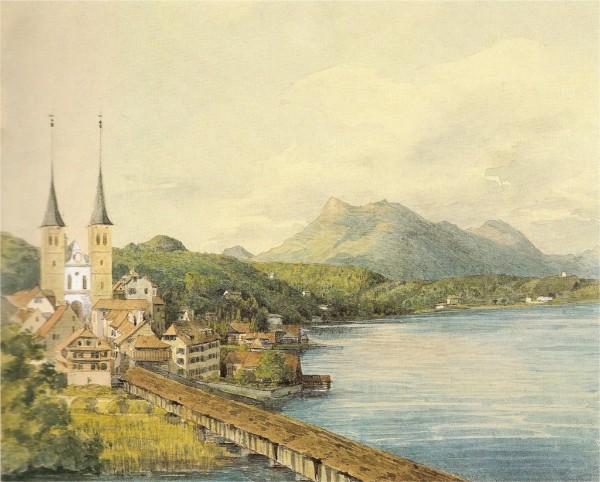 Mendelssohn's landscape painting
