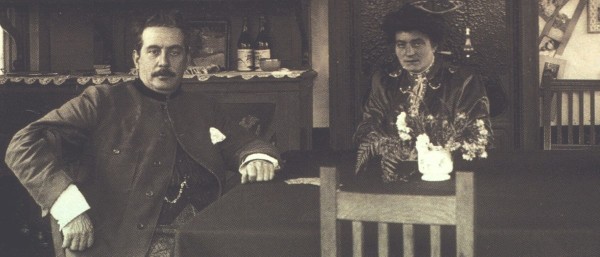 Puccini and Elvira Gemignani