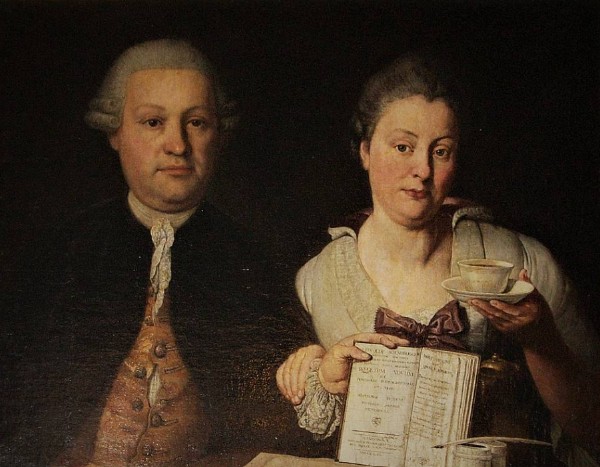 Marianna Auenbrugger and her father