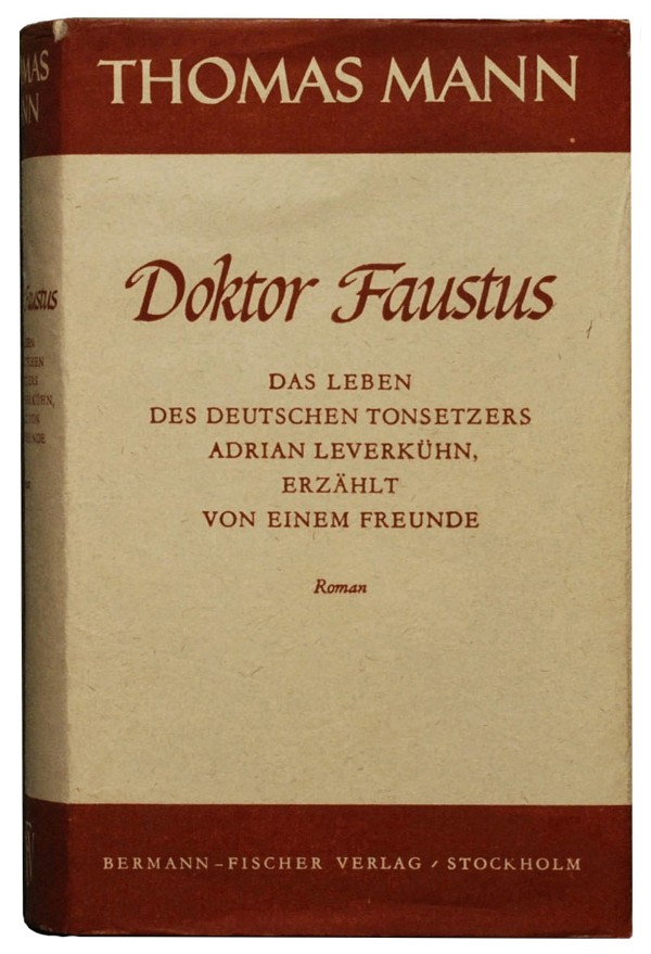 Doctor Faustus First edition cover in Europe