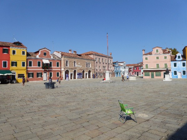 Piazza Baldassarre Galuppi in Burano