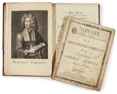 Collection of the early editions of Corelli's Op. 5