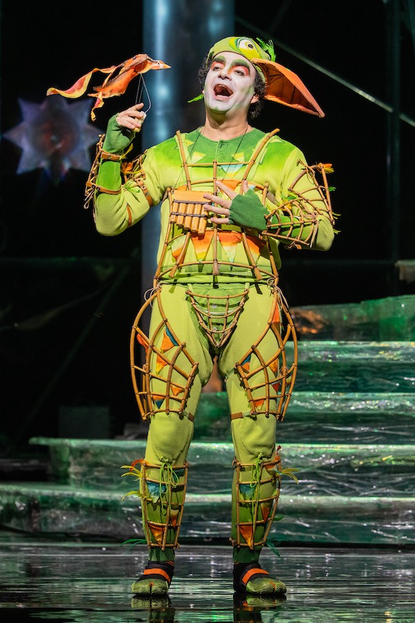 Rolando Villazón as Papageno in Mozart’s The Magic Flute at the Metropolitan Opera. Photo: Evan Zimmerman / Met Opera